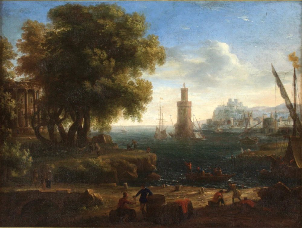 Paesaggio con porto - Museo de Arte de Ponce